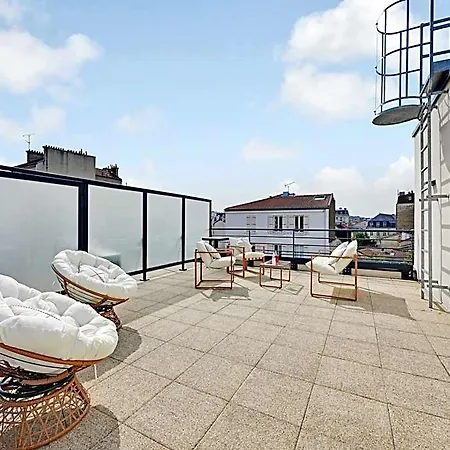 Charming Flat With Rooftop - 1br4p- Vanvesparc Ξενοδοχείο