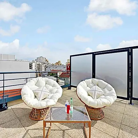 Ξενοδοχείο Charming Flat With Rooftop - 1br4p- Vanvesparc 3*